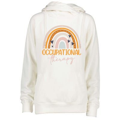 Funny Occupational Therapy Quote Cool Ot Therapist Ot Month Gift Womens Funnel Neck Pullover Hood