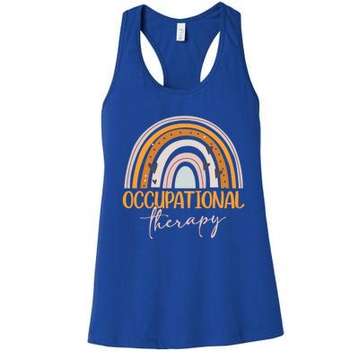 Funny Occupational Therapy Quote Cool Ot Therapist Ot Month Gift Women's Racerback Tank