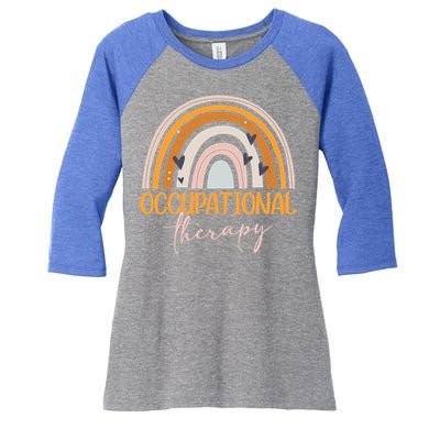 Funny Occupational Therapy Quote Cool Ot Therapist Ot Month Gift Women's Tri-Blend 3/4-Sleeve Raglan Shirt