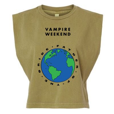 Father Of The Bride Tour Vampire Weekend Garment-Dyed Women's Muscle Tee