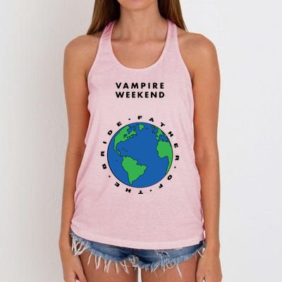 Father Of The Bride Tour Vampire Weekend Women's Knotted Racerback Tank