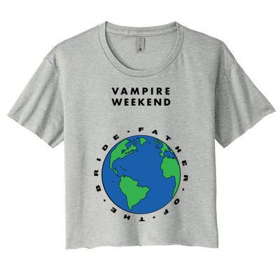 Father Of The Bride Tour Vampire Weekend Women's Crop Top Tee