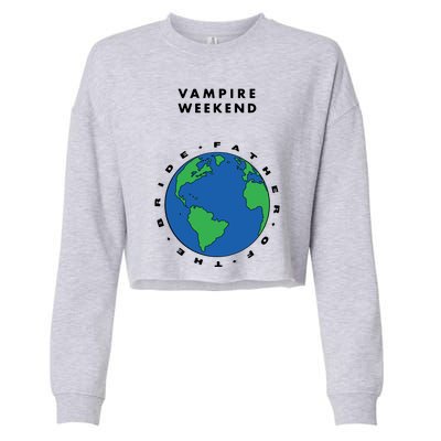 Father Of The Bride Tour Vampire Weekend Cropped Pullover Crew