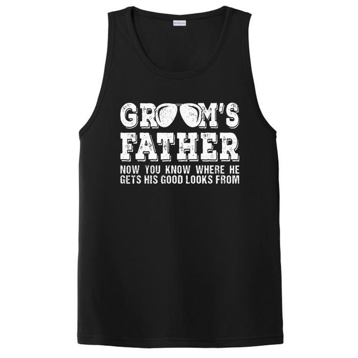 Father Of The Groom Wedding Costume Grooms Father PosiCharge Competitor Tank