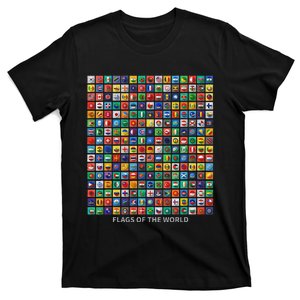 Flags Of The Countries Of The World Outfit Graphic Designs T-Shirt