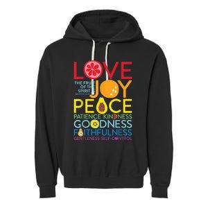 Fruit Of The Spirit Galatians Garment-Dyed Fleece Hoodie