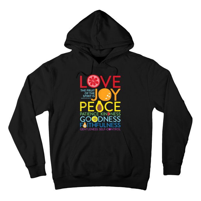 Fruit Of The Spirit Galatians Hoodie