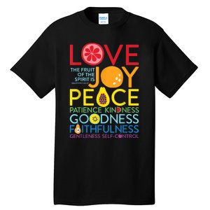 Fruit Of The Spirit Galatians Tall T-Shirt