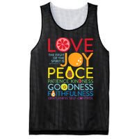 Fruit Of The Spirit Galatians Mesh Reversible Basketball Jersey Tank