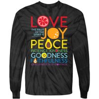 Fruit Of The Spirit Galatians Tie-Dye Long Sleeve Shirt