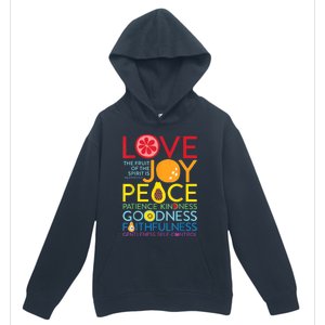 Fruit Of The Spirit Galatians Urban Pullover Hoodie