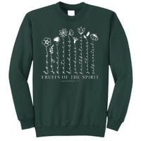 Fruits Of The Spirit Christian Floral Sweatshirt