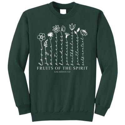 Fruits Of The Spirit Christian Floral Sweatshirt