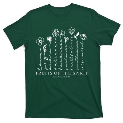 Fruits Of The Spirit Christian Floral T-Shirt