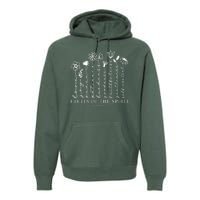 Fruits Of The Spirit Christian Floral Premium Hoodie