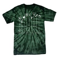 Fruits Of The Spirit Christian Floral Tie-Dye T-Shirt