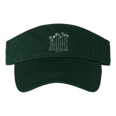 Fruits Of The Spirit Christian Floral Visor