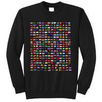 Flags Of The Countries Of The World 287 Flag International Sweatshirt