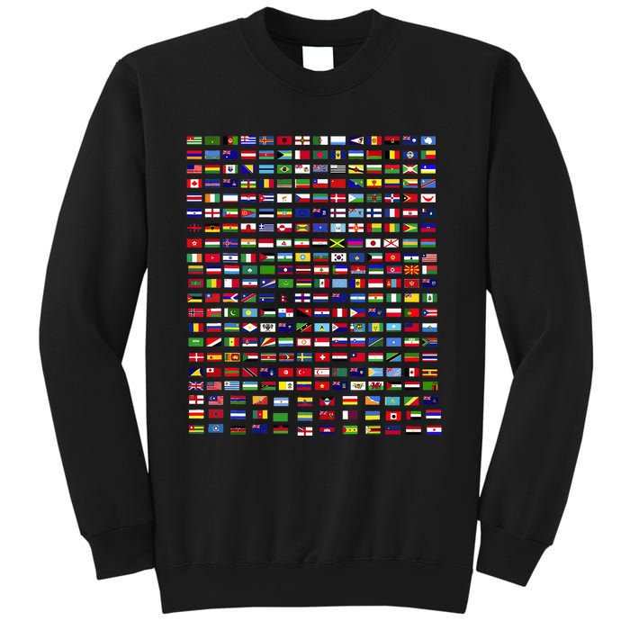 Flags Of The Countries Of The World 287 Flag International Sweatshirt