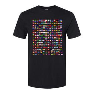 Flags Of The Countries Of The World 287 Flag International Softstyle CVC T-Shirt