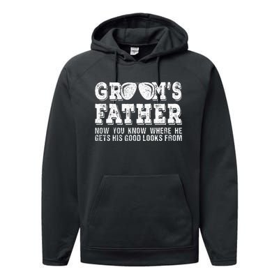 Father Of The Groom Wedding Costume GroomS Father Performance Fleece Hoodie