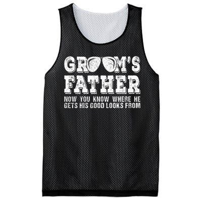 Father Of The Groom Wedding Costume GroomS Father Mesh Reversible Basketball Jersey Tank