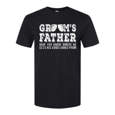 Father Of The Groom Wedding Costume GroomS Father Softstyle CVC T-Shirt