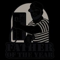 Father Of The Year Gary Plauche Fathers Day Vintage Gift Bag