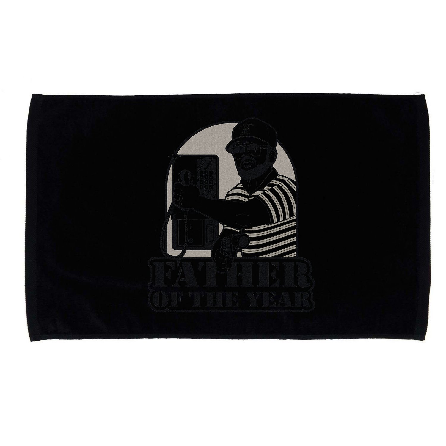 Father Of The Year Gary Plauche Fathers Day Vintage Gift Microfiber Hand Towel