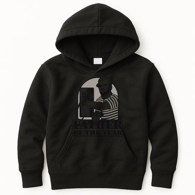 Father Of The Year Gary Plauche Fathers Day Vintage Gift Kids Hoodie