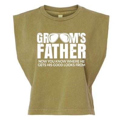 Father of the Groom | Wedding Costume Groom's Father Garment-Dyed Women's Muscle Tee