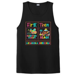 First Occupation Therapy Then Beach Occupational Therapist PosiCharge Competitor Tank