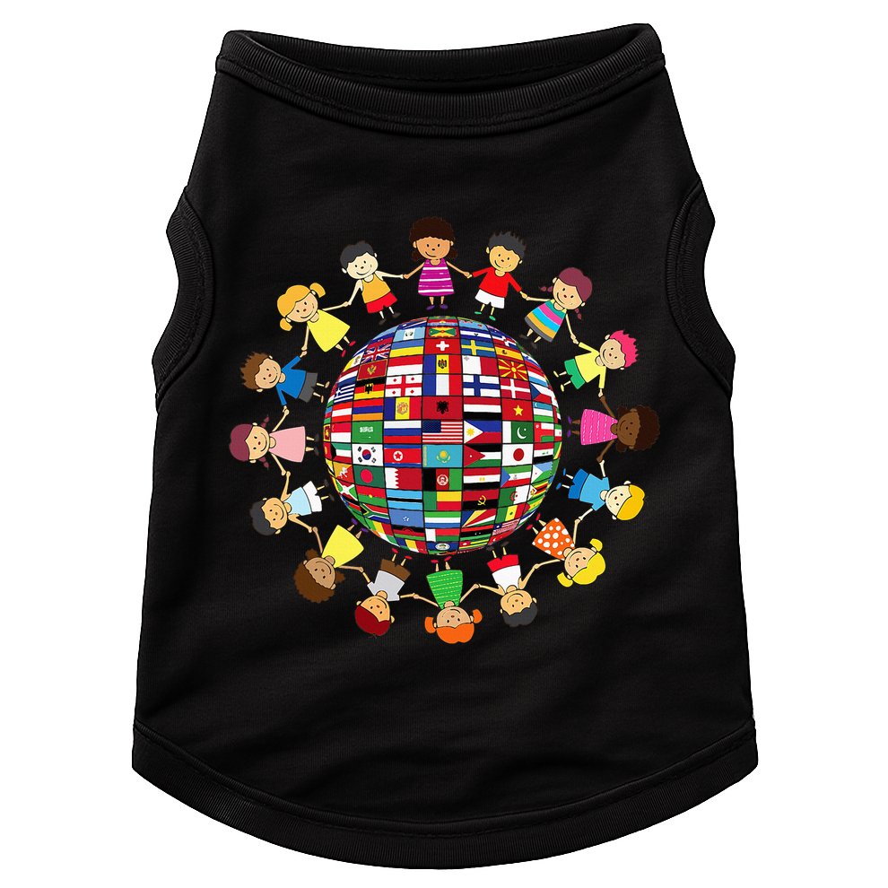 Flags Of The World Cultural Diversity Around The Globe Doggie Tank
