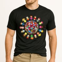 Flags Of The World Cultural Diversity Around The Globe Cooling Performance Crew T-Shirt
