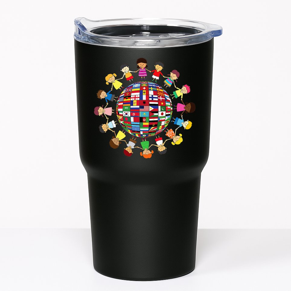 Flags Of The World Cultural Diversity Around The Globe Tumbler