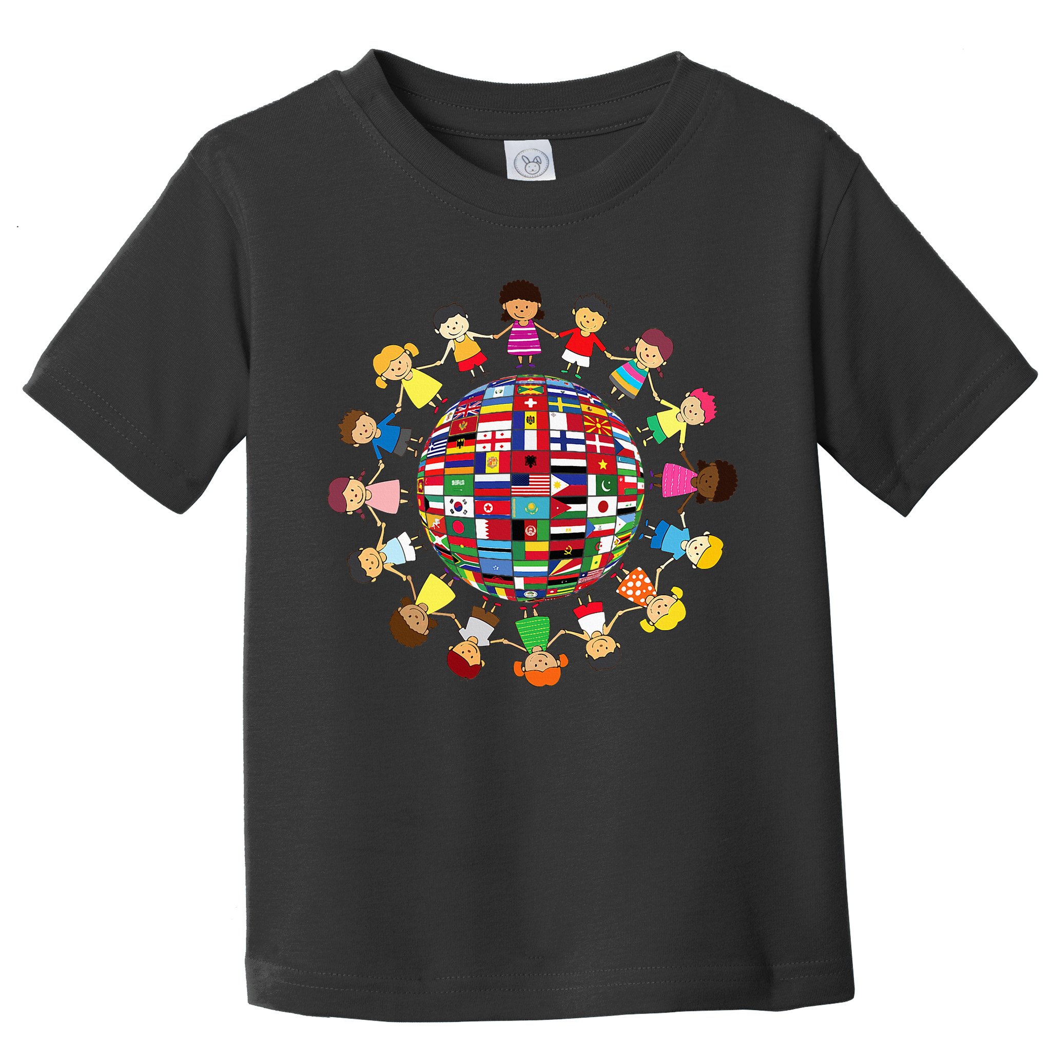 Flags Of The World Cultural Diversity Around The Globe Toddler T-Shirt