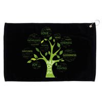 Fruit Of The Spirit Bible Verse Grommeted Golf Towel