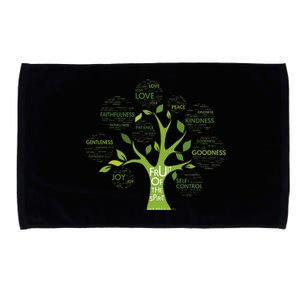 Fruit Of The Spirit Bible Verse Microfiber Hand Towel