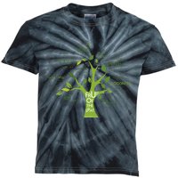 Fruit Of The Spirit Bible Verse Kids Tie-Dye T-Shirt