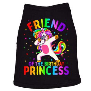 Friend of the Birthday Princess Dabbing Unicorn Doggie Tank