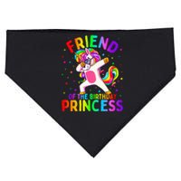 Friend of the Birthday Princess Dabbing Unicorn USA-Made Doggie Bandana