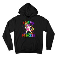 Friend of the Birthday Princess Dabbing Unicorn Hoodie