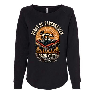 Feast Of Tabernacles Park City Utah Rock Valley Christian Womens California Wash Sweatshirt