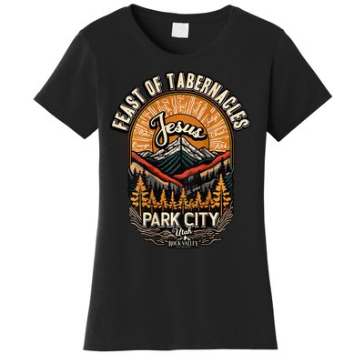 Feast Of Tabernacles Park City Utah Rock Valley Christian Women's T-Shirt