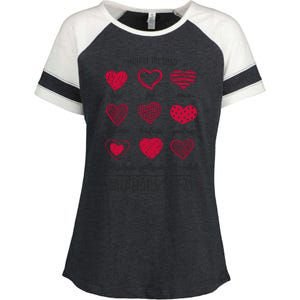 Fruit Of The Spirit Heart Galatians 5 22 23 Enza Ladies Jersey Colorblock Tee