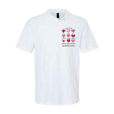 Fruit Of The Spirit Heart Galatians 5 22 23 Softstyle Adult Sport Polo