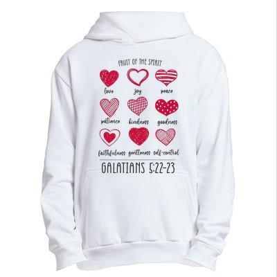 Fruit Of The Spirit Heart Galatians 5 22 23 Urban Pullover Hoodie