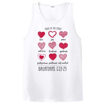 Fruit Of The Spirit Heart Galatians 5 22 23 PosiCharge Competitor Tank