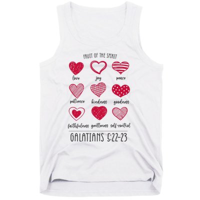 Fruit Of The Spirit Heart Galatians 5 22 23 Tank Top