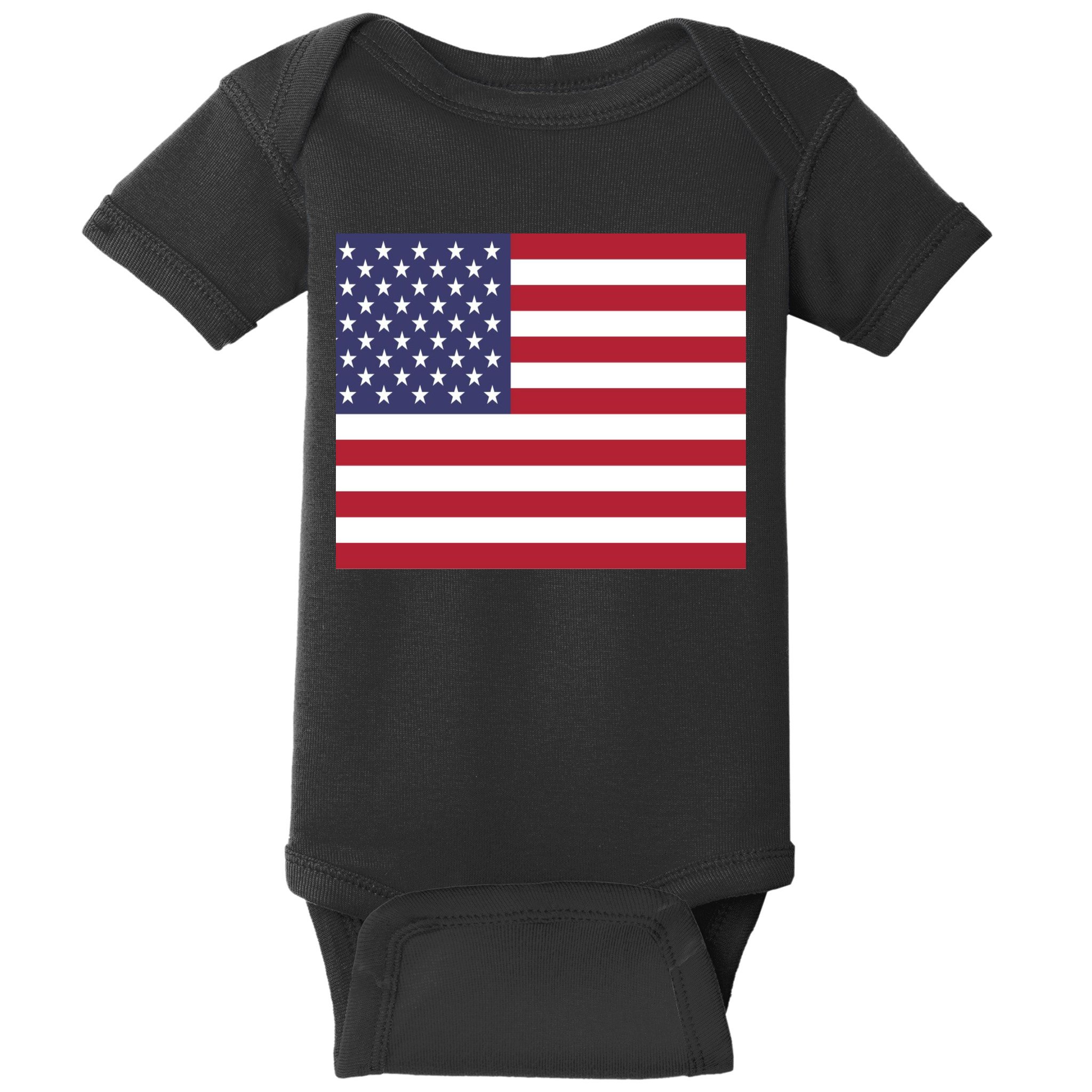 Flag of the United States USA American Baby Bodysuit